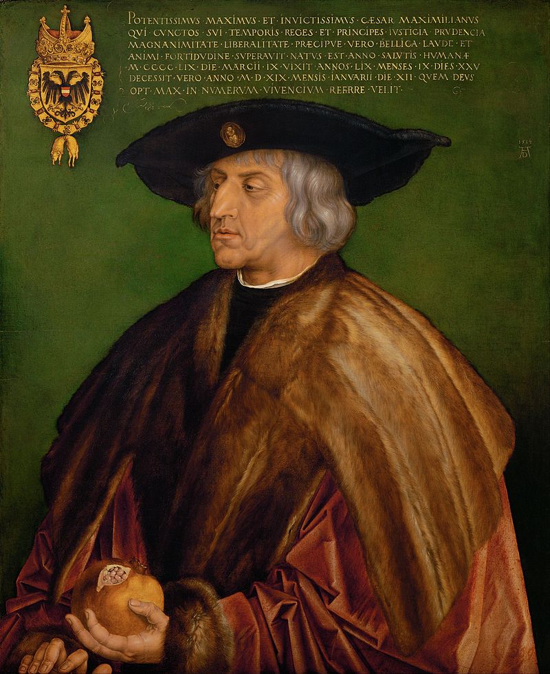 Albrecht_Dürer_-_Portrait_of_Maximilian_I_-_Google_Art_Project